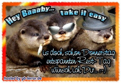 Donnerstags Gaestebuchbild