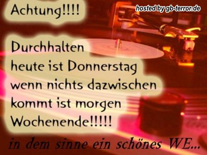 Donnerstags GBPic