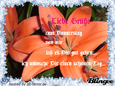 Donnerstagsgruesse GB Bild