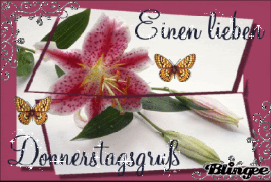 Donnerstagsgruesse GB Eintrag