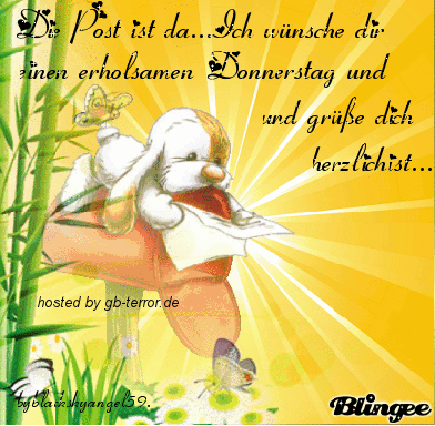 Donnerstagsgruesse GB Eintrag