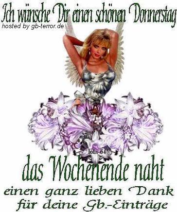 Donnerstagsgruesse GB Pic
