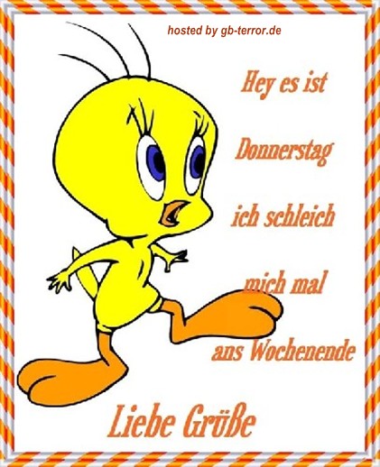 Donnerstagsgruss GB Bild