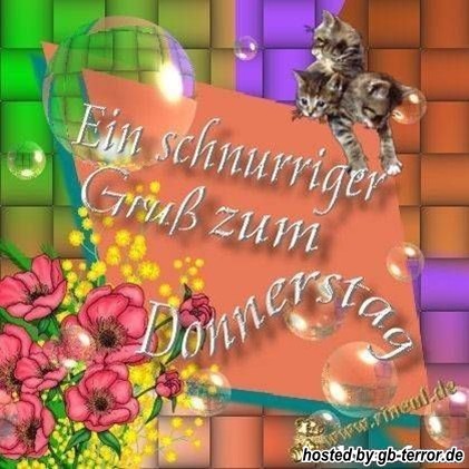 Donnerstagsgruss GB Bild