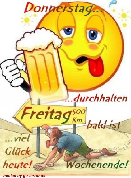 Donnerstagsgruss GB Bild