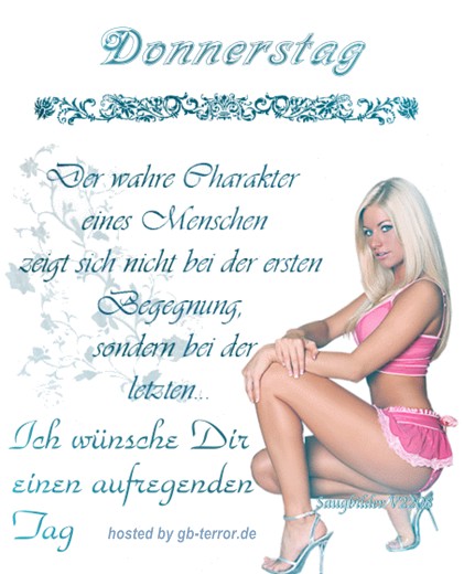Donnerstagsgruss GB Bild