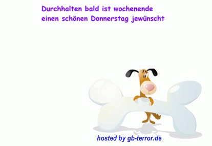 Donnerstagsgruss GB Pic