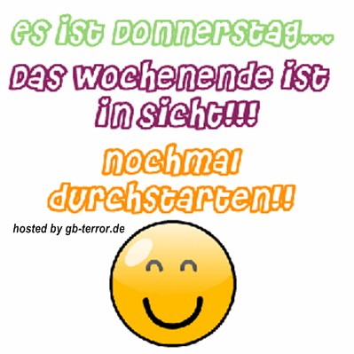 Gaestebuchbild Donnerstag