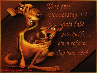 GB Eintrag Donnerstag