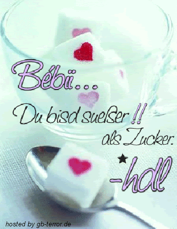 Du bist suess Gaestebuchbild