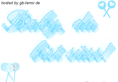 Du bist suess GB Bild