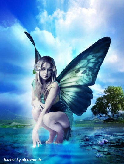 Engel und Elfen Gaestebuchbild