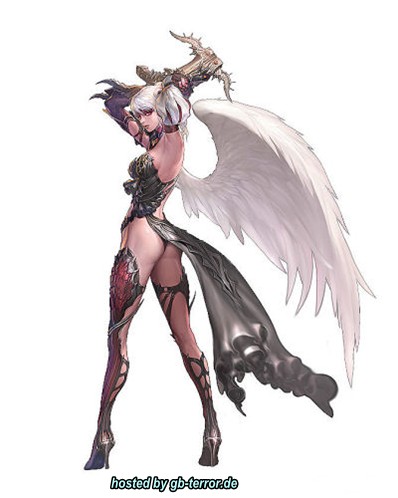 Gaestebuchbild Engel - Elfen