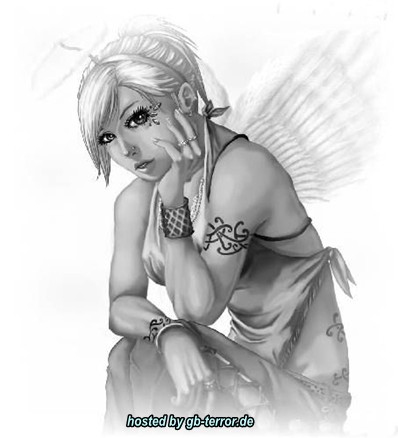 Gaestebuchbild Engel - Elfen