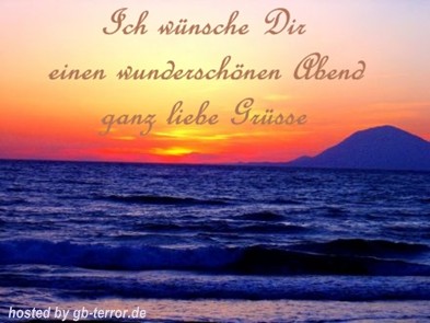 Abend Gruss Bild