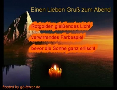 Abend Gruss Bild