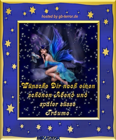 Gaestebuch Bild Abend Gruss