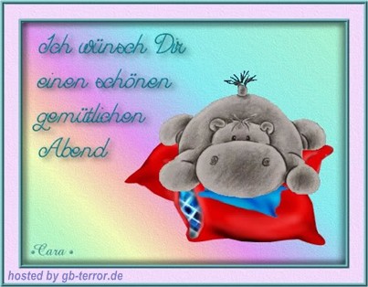 Gaestebuch Bild Abend Gruss