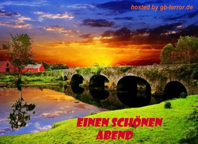 Gaestebuch Bild Abend Gruss