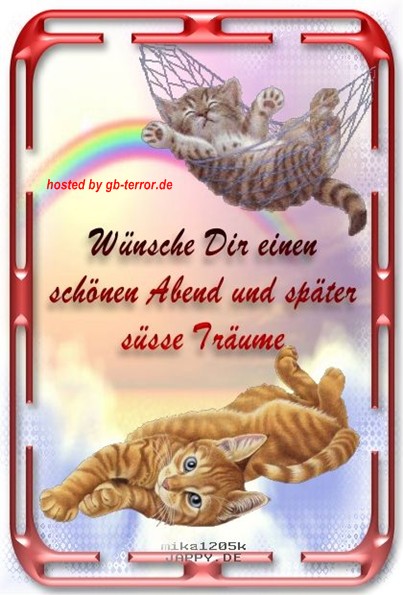 Gaestebuch Pic Abend Gruss