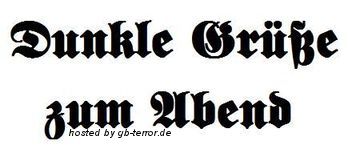 Dunkle Gruesse Gaestebuchbild