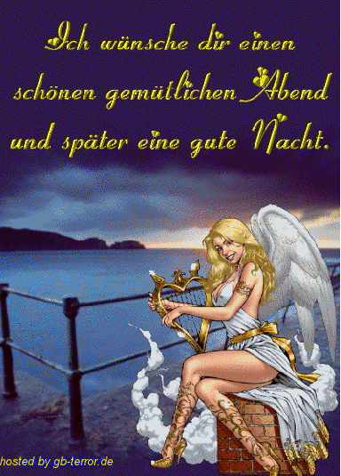 Guten Abend Gruss Bild Animiert