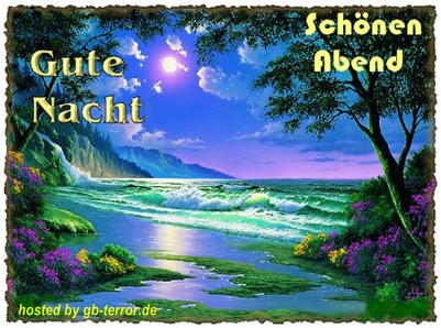 Schoenen Abend Gaestebuch Bild