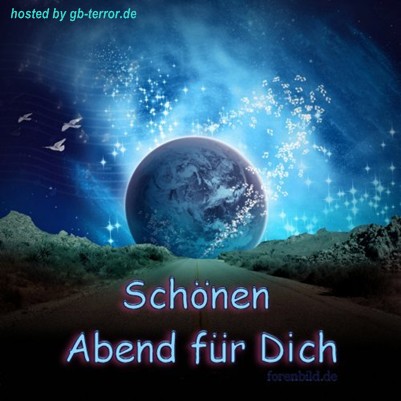 Schoenen Abend Gaestebuch Bild