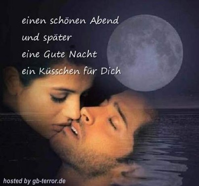 Schoenen Abend Gaestebuchbild