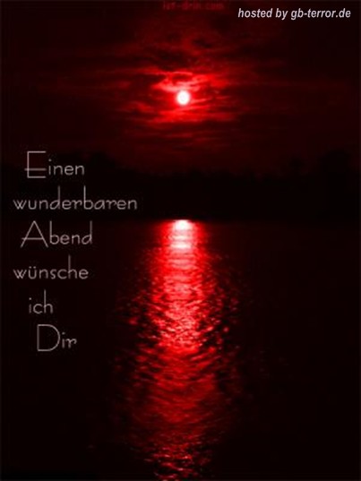 Schoenen Abend Gaestebuchbild