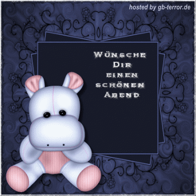 Schoenen Abend Gaestebuchbild