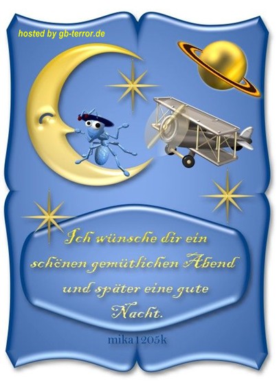 Schoenen Abend Gaestebuchbild