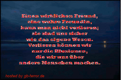 GB Eintrag Freundschaft