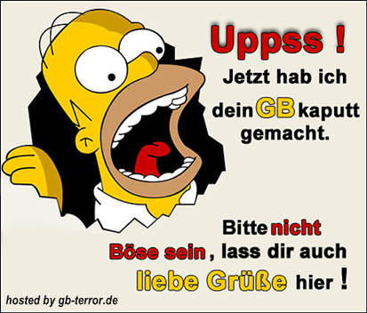 Gaestebuch GB Eintrag