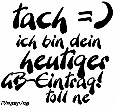 Gaestebuch GB Eintrag