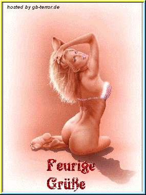 Gaestebuchbild Feurige Gruesse