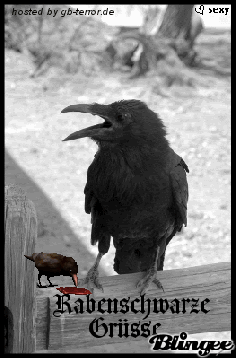 Rabenschwarze Gruesse Gaestebuchbild