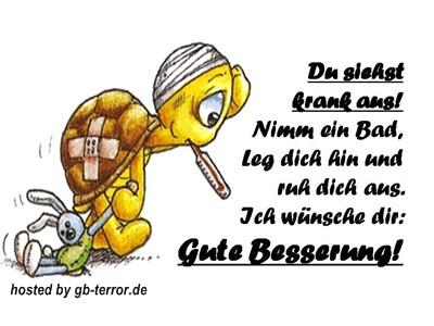 Gute Besserung GB Eintrag
