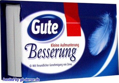 Gute Besserung GB Eintrag