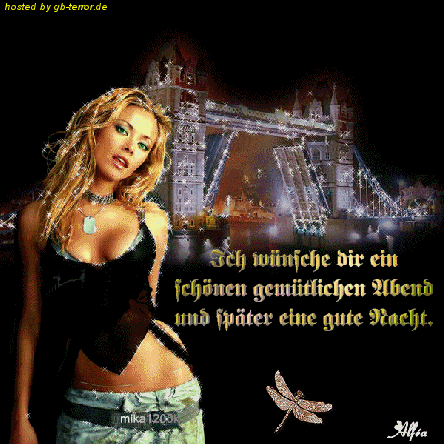 GB Eintrag Gute Nacht