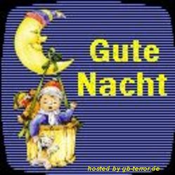 Gute Nacht Gaestebuchbild