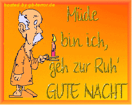 Gute Nacht Gaestebuchbild