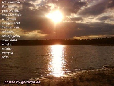 Gute Nacht GB-Bild