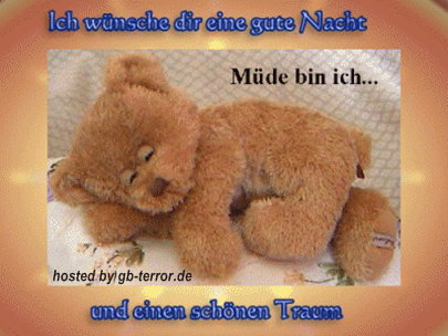 Gute Nacht GB-Bild