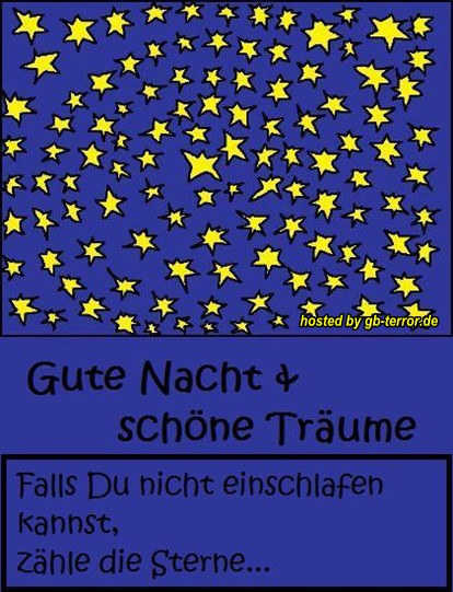 Gute Nacht GB Bild