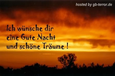 Gute Nacht GB Eintrag