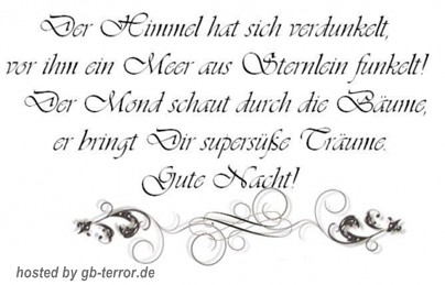 Gute Nacht GB Eintrag