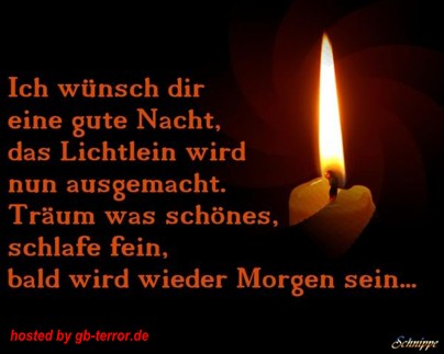 Gute Nacht GB Eintrag