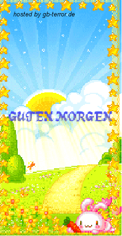 Gaestebuchbild Guten Morgen