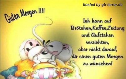 Guten Morgen GB-Bild